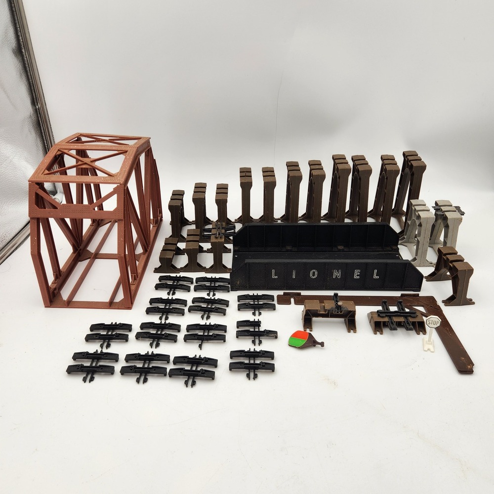 Lionel O/O27 Gauge Layout Expansion Lot Short Extension Bridge Vintage